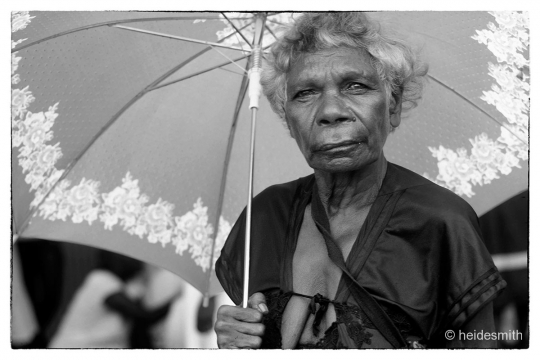 Blanche with umbrella - 1988 - LIAP014